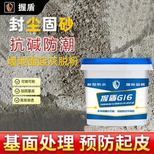 握盾固沙剂墙面抗碱水泥面起砂返砂克星封闭剂屋顶混凝土增强剂