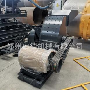 草炭营养土生产线 林叶树枝秸秆粉碎机 枯枝懒叶粉碎设备山德机械