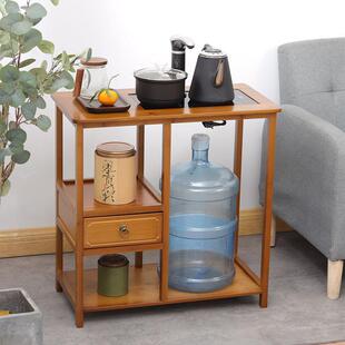 中式移动小茶桌网红茶水柜客厅上档次茶台全自动烧水壶一体小茶几