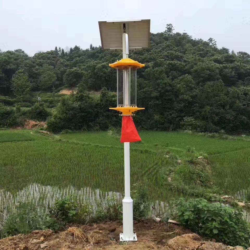 太阳能杀虫灯果园茶园大棚农用户外通用频振式光控雨控LED灭虫灯