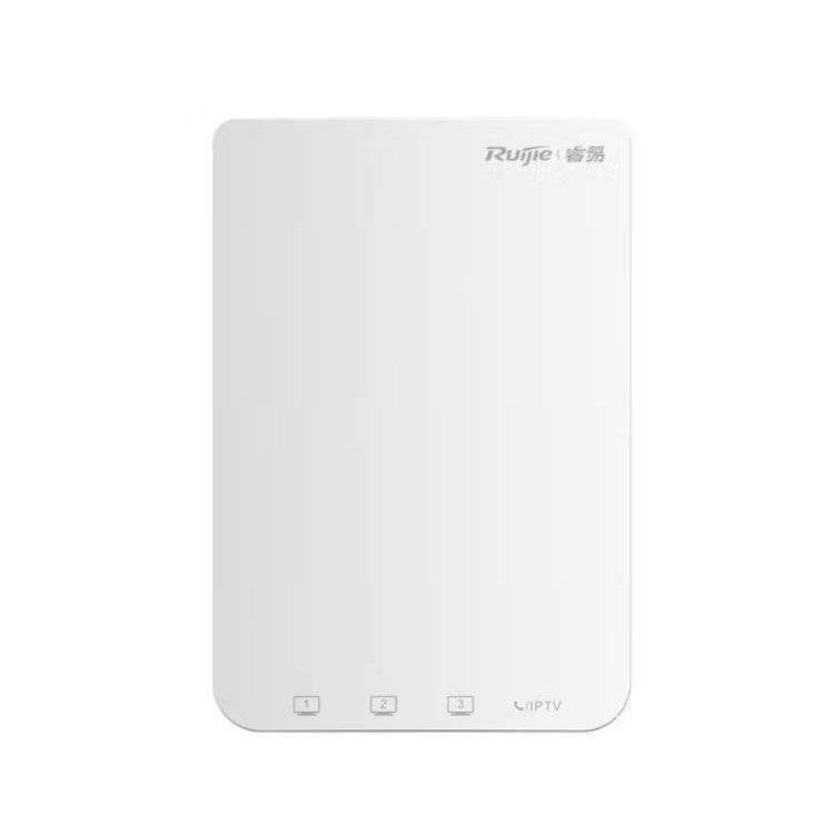 锐捷RG-RAP1200(E)无线ap面板千兆双频1267M双LAN口接入点