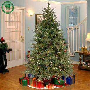 新款圣诞树多尺寸家用加密圣诞树PE商场圣诞装饰道具