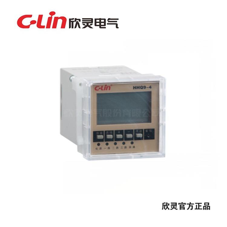 C-Lin欣灵微电脑时控开关HHQ9-4两路输出单路8组开关时控器