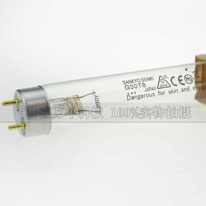 SANKYO三共GL30W紫外线消毒灯DENKIG30T8老化测试灯管