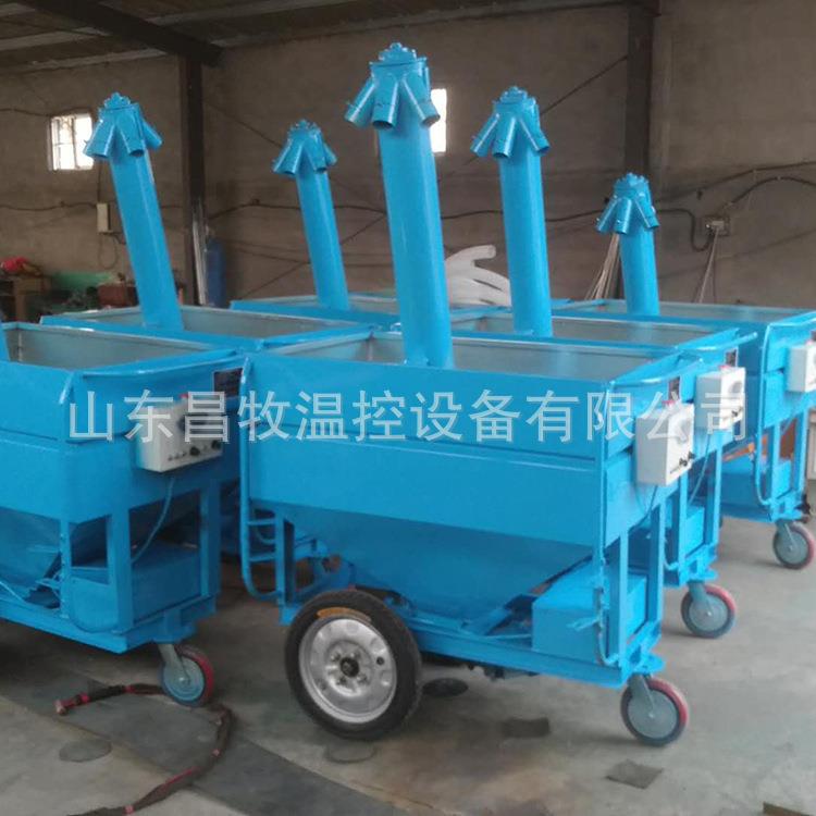 笼养鸡猪撒料车畜牧养殖电动上料车自动养鸡加料车养鹌鹑上料车