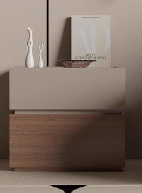 Yla床头柜简约现代家用卧室收纳柜2024新款小型储物柜创意床边置