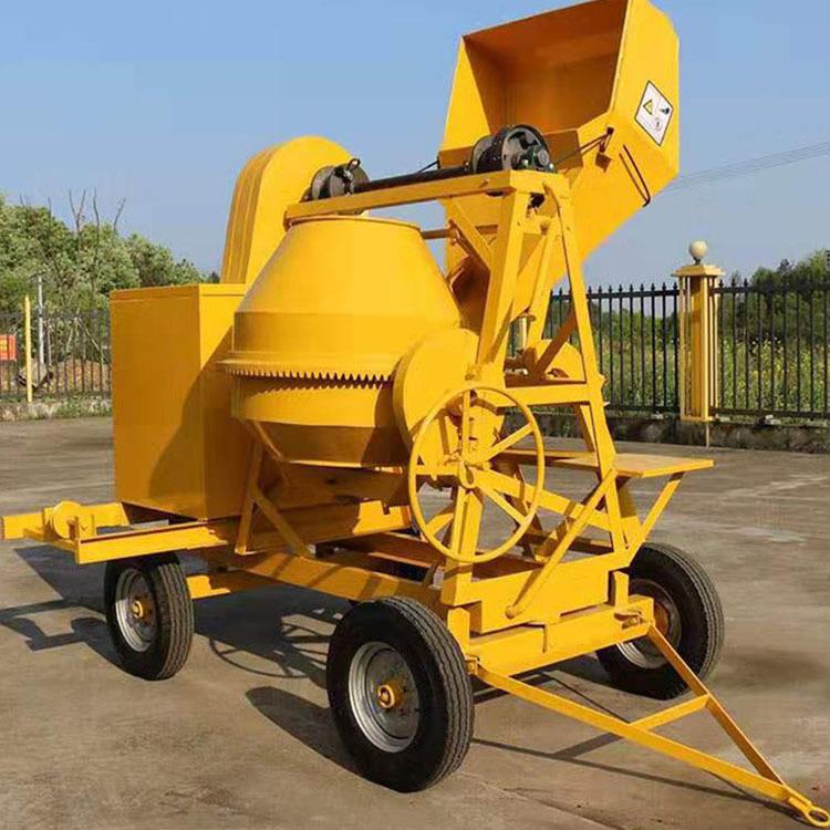 CM510工程建筑加厚型滚筒搅拌机移动式混凝土搅拌机