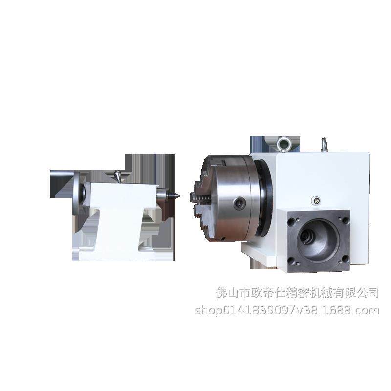 新品FK15数控分度头CNC数控分度头第四轴FK15110A顶针尾座