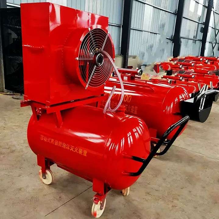 移动高倍数泡沫产生器 矿用推车轻便式泡沫发生器PF4