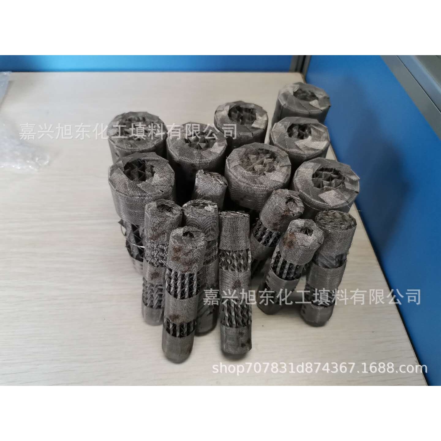 小塔径丝网填料dy1000-dx1000 中小试规整填料 高纯度化学品分离