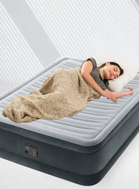 intex67770充气床垫双人家用内置电泵简易床充气垫气垫床现货