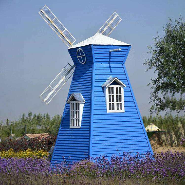 乡村农庄防腐木制地标建筑荷兰仿古大风车景观摆件户外美陈装饰,畜牧/养殖物资,畜牧/养殖器械,淘宝优惠券,粉丝福利购,淘宝优惠卷