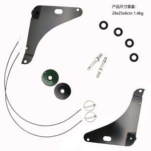 黑色引擎盖销钉适用于82214260AC2008-2016道奇挑战者套件不锈钢