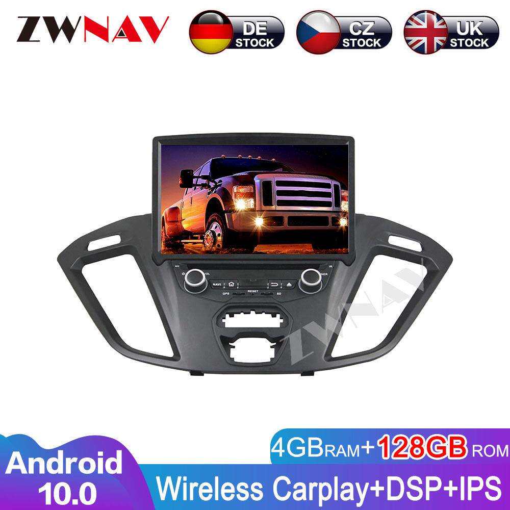 适用于福特全顺带DVD中控安卓大屏导航仪福特carplay安卓10