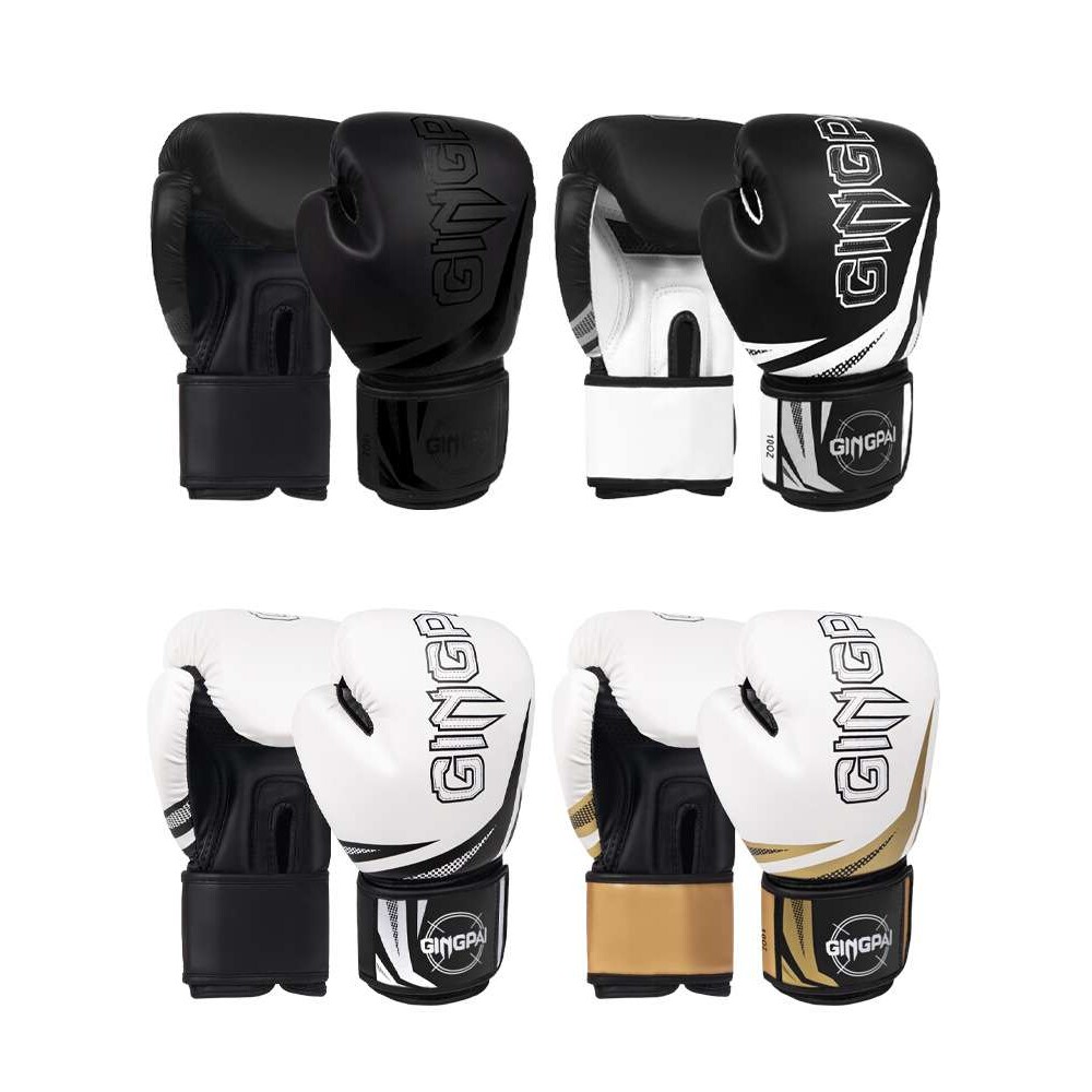 成人拳击手套男散打搏击训练拳套儿童女泰拳格斗比赛打沙袋包14oz