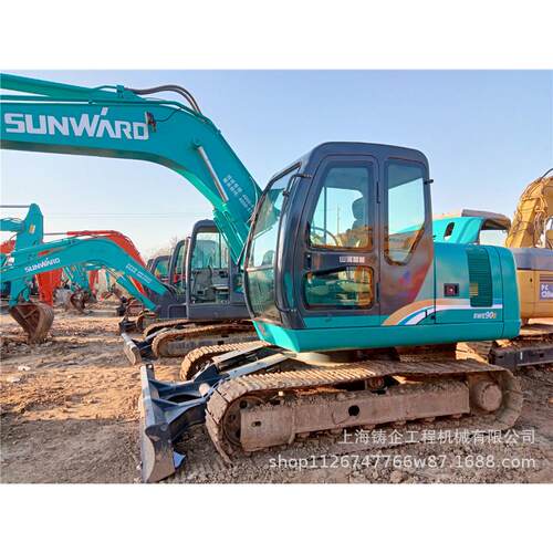 热销山河智能Sunward挖掘机SWE90E挖机9吨钩机液压履带挖掘机械