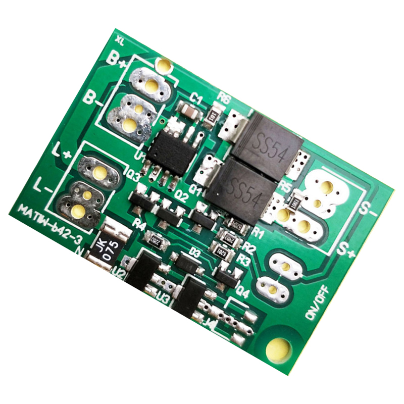 6V光伏太阳能控制器锂电池路灯充放电保护自动开关电路板恒流驱动