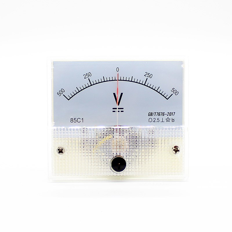 85C1-V指针式正负双向直流电压表5V10V15V20V30V50V100V150V500V