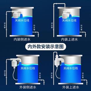 水满自停阀浮球开关水位控制器浮球阀水箱自动止水阀水塔上水控制