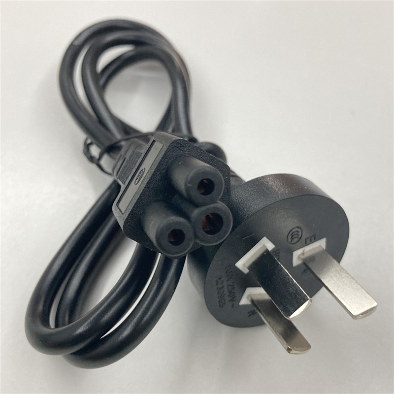 联想原装笔记本电源线梅花三孔0.9米Q0.75mm铜芯