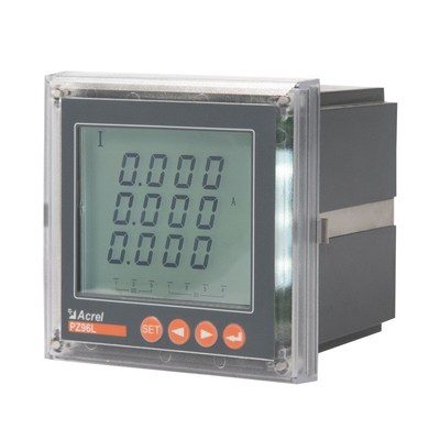 安科参量pz96(l)三相多功能电能表嵌入I式全电瑞数显表开孔88*88