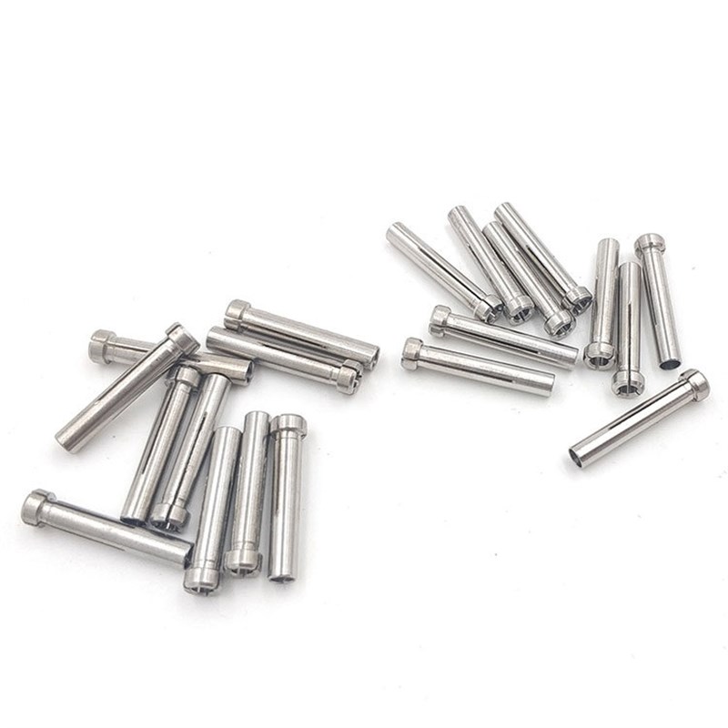 牙机夹头转换头三瓣簧电子机世新204转换头3.0转2.35 电子机夹头