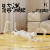 猫砂盆超大号开放式 防外溅带砂加高围栏猫厕所幼猫屎盆全开放沙盆