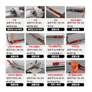 防水气缸磁性开关感应传感器d a93 z73常开NPN二三线CS1