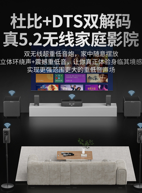 万音A71杜比全景声电视音响回音壁5.1声道环绕客厅家庭影院套装