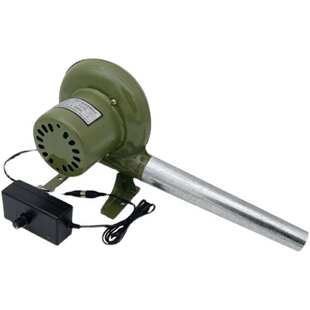 包邮电动鼓风机烧烤小型220V伏调速交直流调风家用柴火汽化炉专用