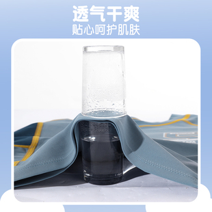 防晒套装 中大童分体游泳衣男孩双层泳裤 夏季 儿童泳衣男童2025新款