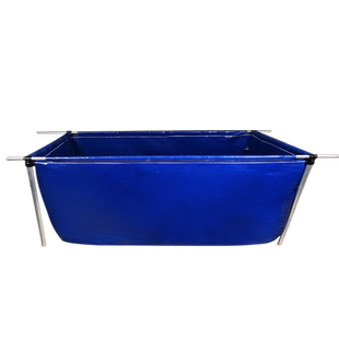 帆布鱼池养鱼蓄水池防水布加厚刀刮布袋大型塑料水产养殖水箱专用