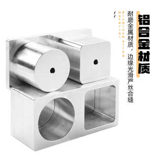 自制鱼饵砖成型器爆炸饵方块机翻板钩海竿鲢鳙抛竿糠饼压饵料模具