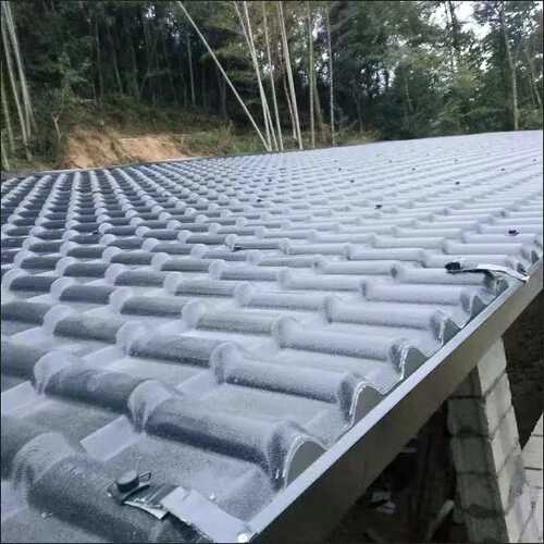 ASA长条树脂瓦防水合成一体新款专用做屋顶雨棚仿真建筑复古加厚