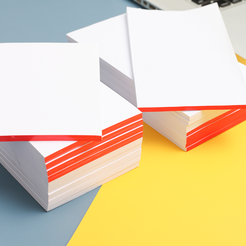 白色便签纸白条长便签本便条纸留言条可撕便笺本草稿纸加厚小本子