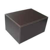 资料文件抽屉式 商务办公用品桌面文件柜 A4文件收纳柜 收纳盒皮革