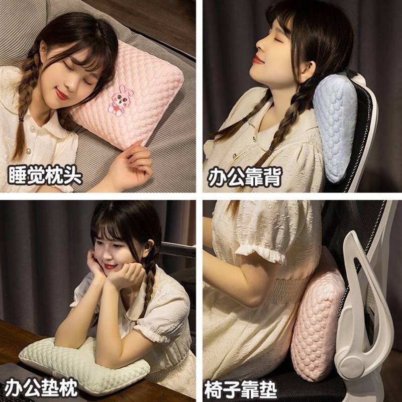 午睡枕桌上趴睡枕男生款小号枕头午休女生睡觉神器办公室靠垫抱枕
