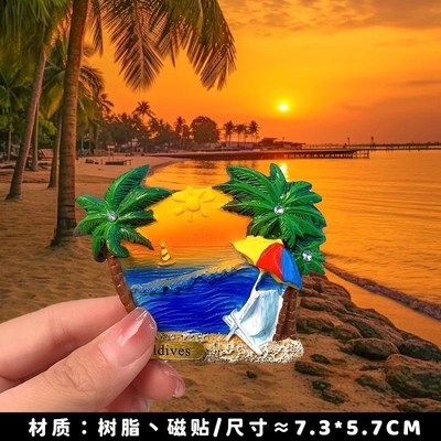 【厦门鼓浪屿】【厦门大学】文创冰箱贴旅游纪念品南普陀寺伴手礼