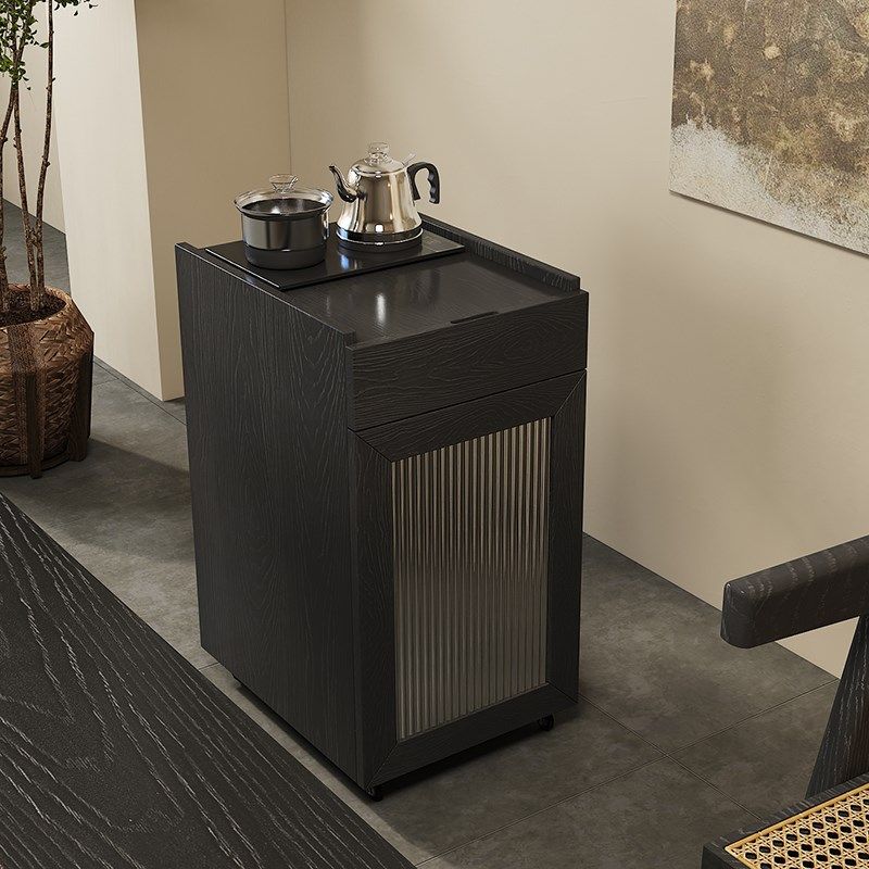 茶水柜客厅靠墙实木诧寂风黑色烧水壶一体移动小桌柜茶桌侧边茶台,住宅家具,家用茶台/茶桌,淘宝优惠券,粉丝福利购,淘宝优惠卷