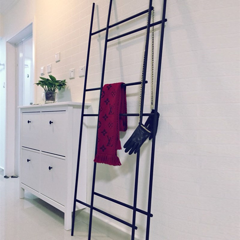 简约时尚服装架展示架创意侧挂架子服装架落地式男女装店陈列架