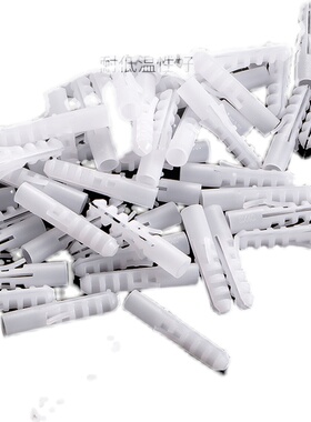 塑料膨胀管膨胀螺丝带刺绿色胀管加长无边胀塞胶塞M6M8M10M12M14