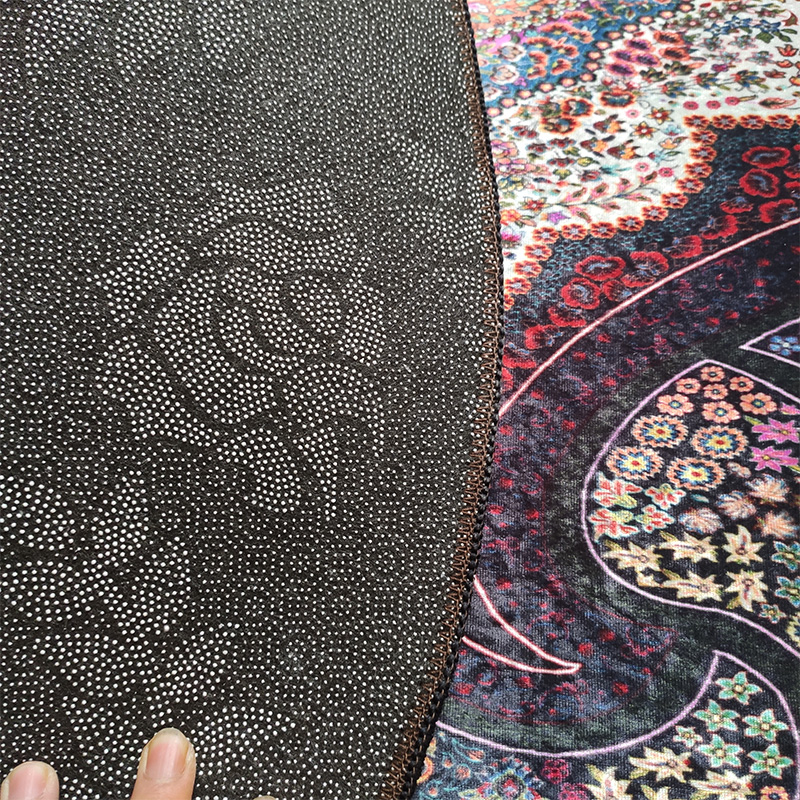 复古波斯风格土耳其圆形地毯欧美式卧室客厅书房餐厅转椅吊篮地垫