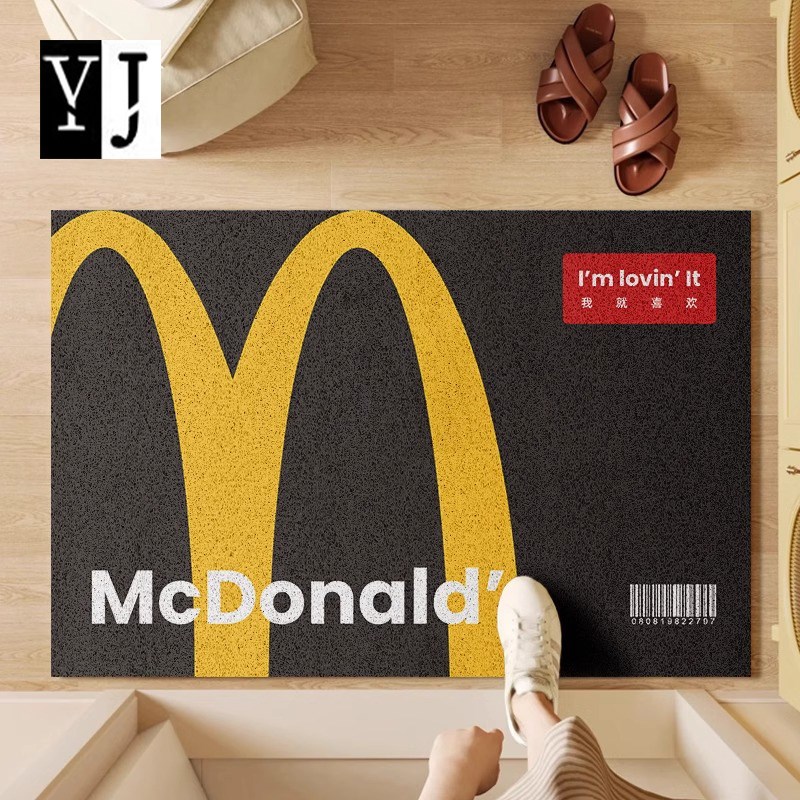 创意入户门地垫2024新款进门口门外门垫门厅玄关防滑耐磨丝圈地垫