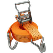 5CM货物捆绑带304不锈钢挂钩防风绳自动拉紧器紧固带短柄收紧绳器