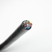 2.5 6平方软护套线全铜国标五芯电源软线 1.5 起帆电线电缆RVV5