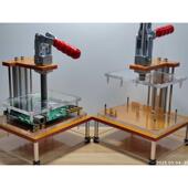 2.0 PCB烧录测试夹具 1.27 测试架 下载编程烧录2.54 探针 弹簧针