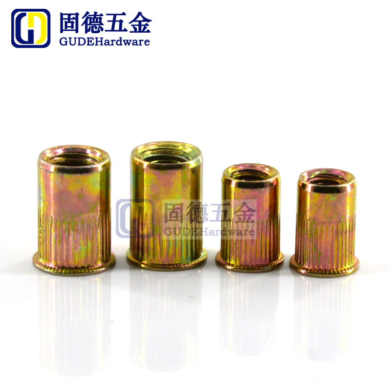 【】彩锌平头拉铆螺母小沉头拉铆x螺母M3M4M5M6M8M10M12