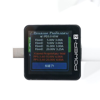 ChargerLAOWER-Z240WPD3.1UFCS协议电流电压测试仪KM003C功率计