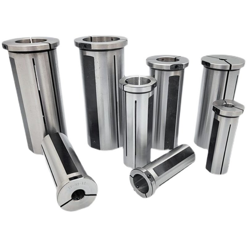 数控车床导套抱紧式刀套钨钢阻尼刀杆套弹性变径套减震防震刀套