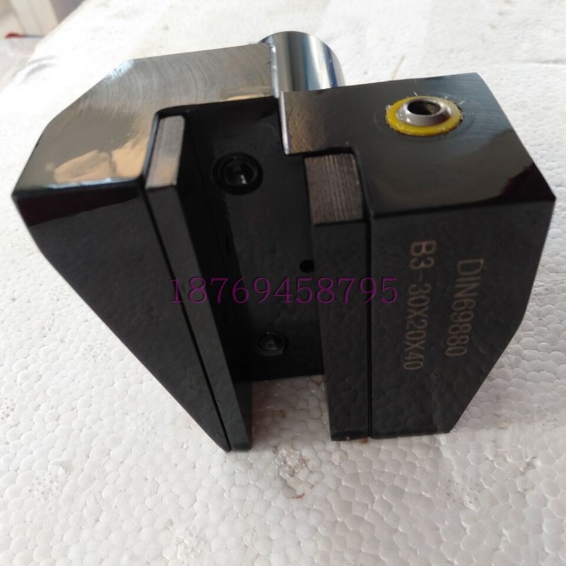 VDI刀夹B3短型径向右手外径车刀固定座刀具反装 DIN6988数控刀夹